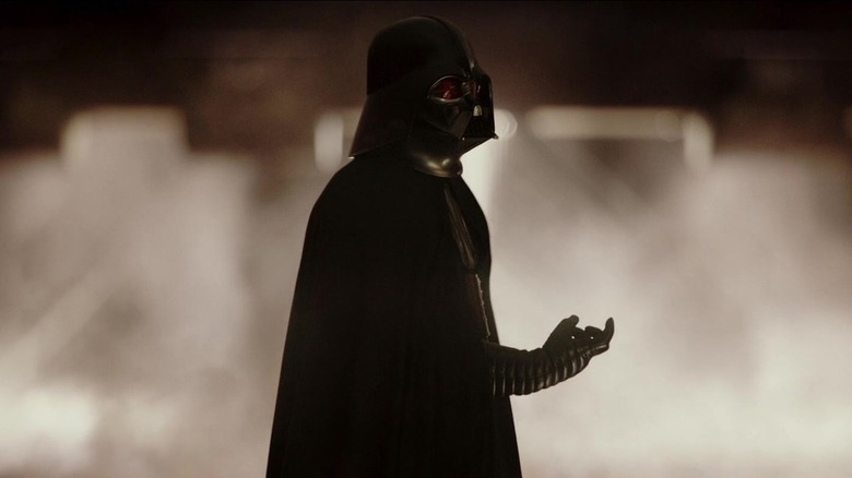 Darth Vader Menghadapi Krennic on Rogue One: A Star Wars Story