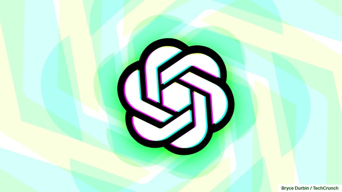 Logo OpenAI dengan warna pastel spiral (Kredit Gambar: Bryce Durbin / TechCrunch)