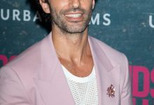 Justin Baldoni di pemutaran perdana 'It Ends With Us'.