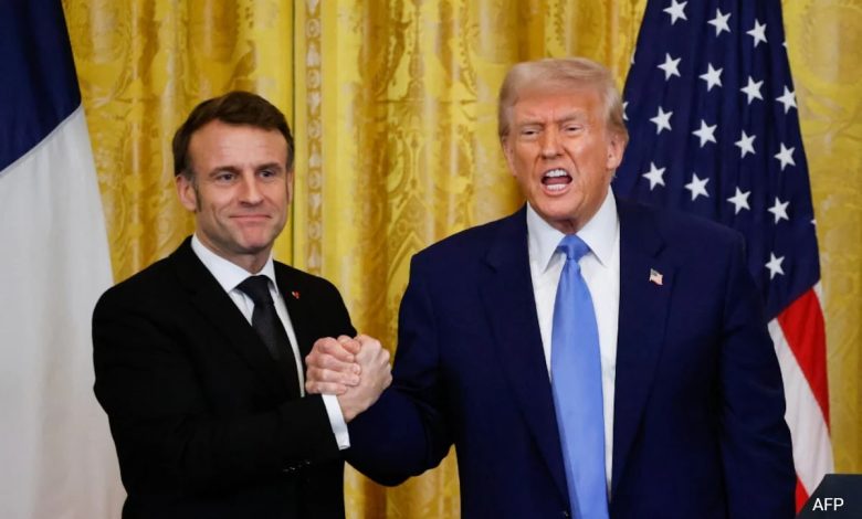 Setelah bertemu Donald Trump, Macron Prancis mengungkapkan The Endgame di Ukraina