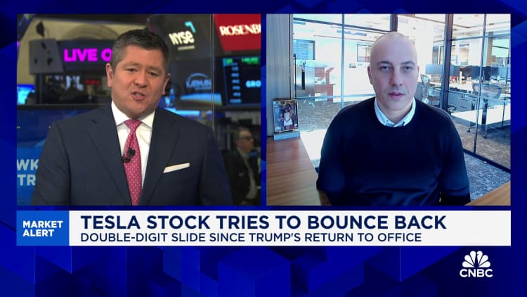 Tesla Stock engsel pada kendaraan baru yang diperkenalkan, kata George Gianarikas dari Canaccord