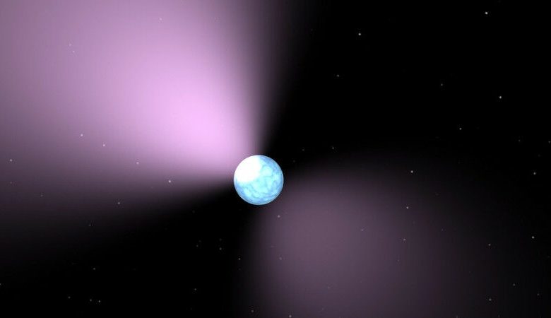 Starquakes memberi para ilmuwan mengintip bintang neutron. Kredit: NASA/JPL-Caltech