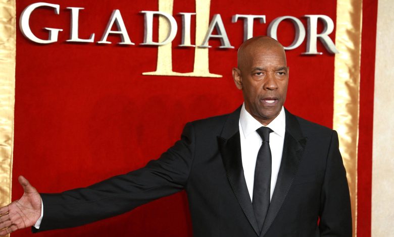 Denzel Washington di Royal Film Performance dan Global Premiere