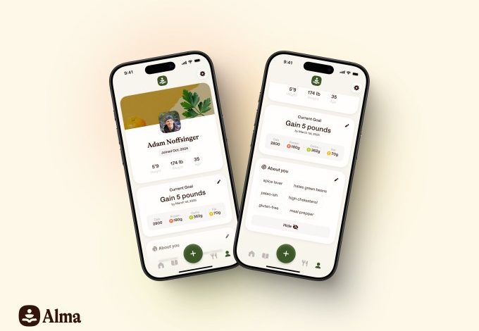 Aplikasi baru mantan Exec Alma menggunakan AI untuk semua hal nutrisi