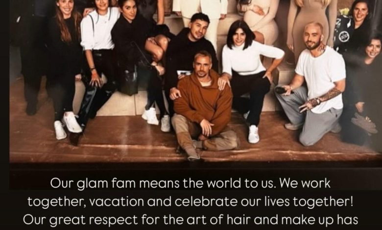 Penghargaan Kim Kardashian untuk penata rambut