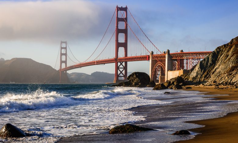 Bagian dari San Francisco dan Los Angeles tenggelam ke laut-yang berarti kenaikan permukaan laut akan semakin buruk