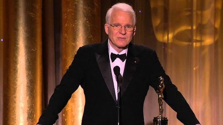 Steve Martin menerima Oscar kehormatan pada tahun 2013