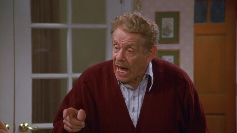 Jerry Stiller sebagai Frank Costanza berteriak di Seinfeld