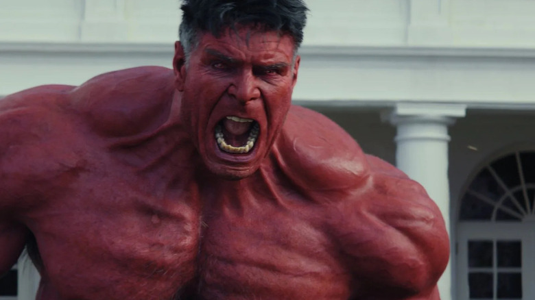 Harrison Ford sebagai Presiden Thaddeus Ross berubah menjadi Red Hulk di Captain America: Brave New World