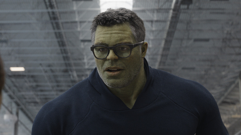 Profesor Hulk di The Avengers Compound in Avengers: Endgame