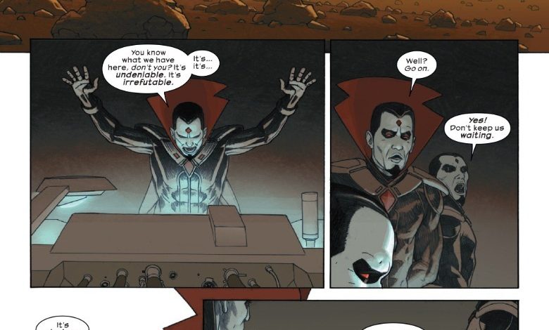 Aliens vs Avengers Mister Sinister