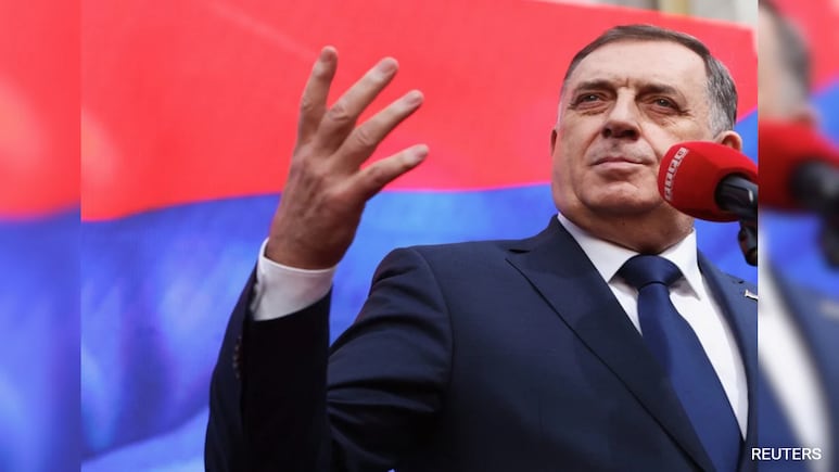 Pemimpin Bosnia Serbia dijatuhi hukuman penjara karena menentang utusan perdamaian internasional
