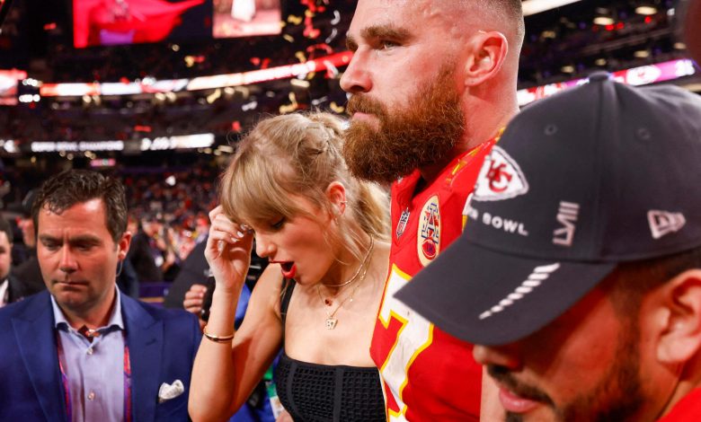 Taylor Swift dan Travis Kelce Celebrate Chiefs Super Bowl