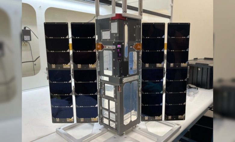 Foto Cibre Cubesat sebelum diluncurkan ke luar angkasa