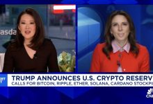 Trump mengumumkan cadangan crypto strategis AS termasuk Bitcoin, Solana, XRP dan banyak lagi