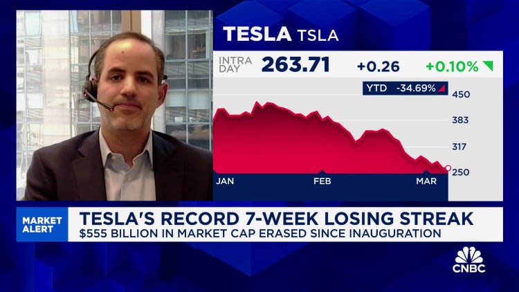 Tesla memiliki katalis konsekuensial di luar Q1 dalam bisnis EV dan AV, kata TD Cowen's Itay Michaeri