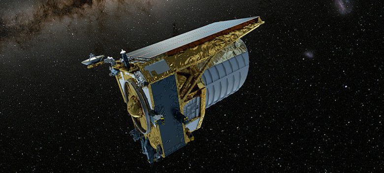 Kesan Artis-S dari Euclid Space Telescope. Misi akan katalog bi