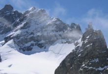 Stasiun Penelitian Alpine Tinggi Jungfraujoch terletak di 3.580 meter di atas S