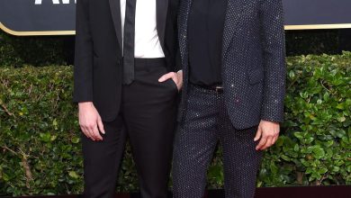 Ellen DeGeneres dan Portia de Rossi di Golden Globe Awards ke -77