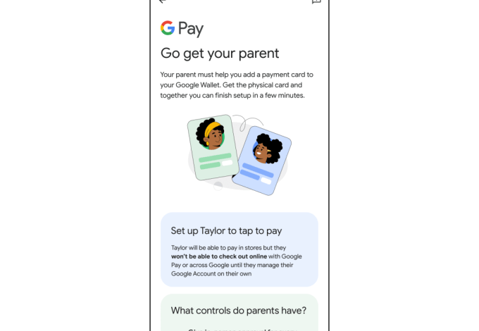 Google Now memungkinkan anak-anak menggunakan Google Wallet untuk pembayaran di dalam toko di negara tertentu