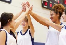 Pemain bola basket wanita