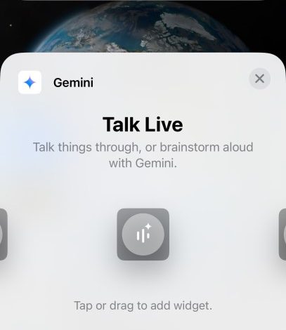 Anda sekarang dapat berbicara dengan Google Gemini dari layar kunci iPhone Anda