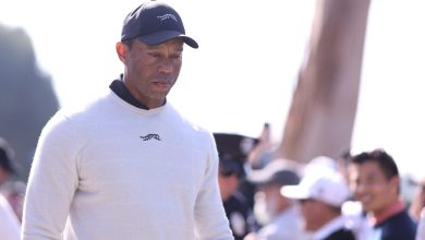 Tiger Woods di 2024 PGA Tour The Genesis Invitational