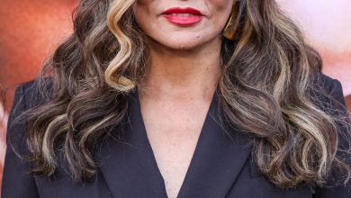 Tina Knowles menghadiri pemutaran perdana Los Angeles dari Amazon MGM Studios '' Penantang '