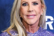 Vicki Gunvalson di DirectV Streaming dengan Stars Oscar Viewing Party 2024 Dipandu oleh Rob Lowe