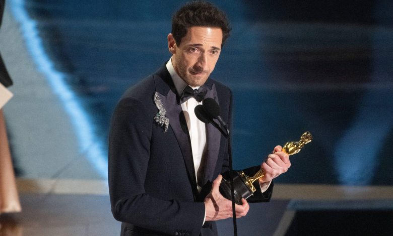 Adrien Brody di 2025 Oscar