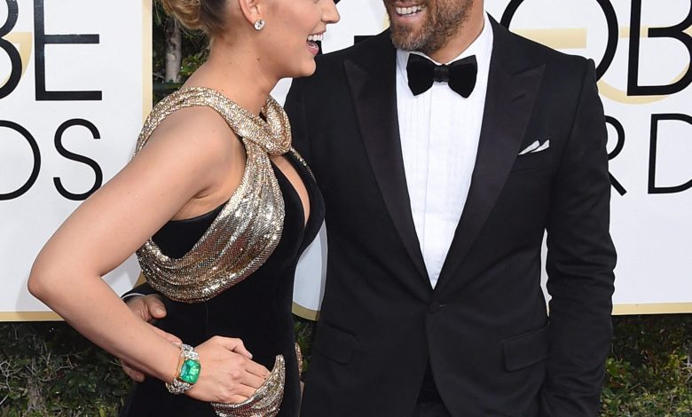 Ryan Reynolds dan Blake Lively di Golden Globe Awards ke -74