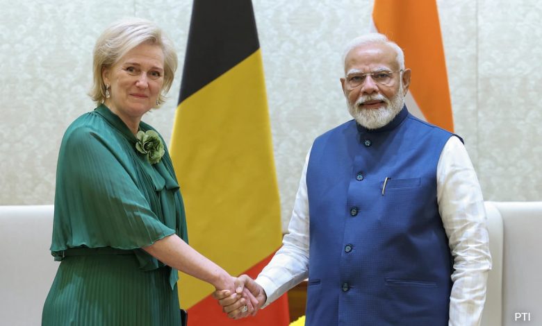 "Hargai inisiatifnya untuk ...": PM Modi bertemu dengan putri Astrid Belgia