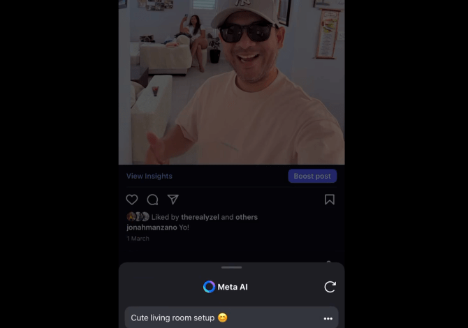 Meta melihat komentar yang dihasilkan AI di Instagram