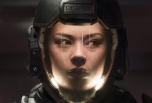 Bobbie Draper selama misi ruang dalam di Expanse