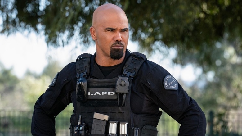 Shemar Moore Mean Mugs sebagai Hondo Harrelson di SWAT