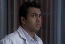 Lawrence Kutner Kal Penn terlihat prihatin dengan kantor rumah di rumah MD