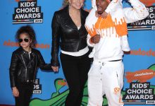 Nick Cannon, Mariah Carey dan Kids at Kids Choice Awards