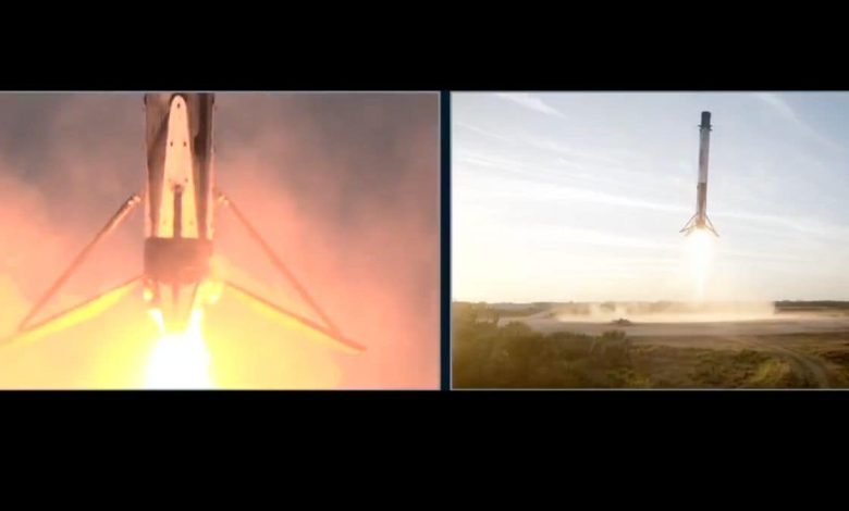 Video: Falcon 9 mendarat di Cape Canaveral, menit setelah peluncuran kru-10