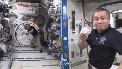 Astronaut Koichi Wakata memainkan solo baseball di luar angkasa, Musk berbagi video