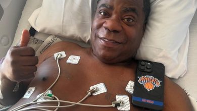 Tracy Morgan di ranjang rumah sakit