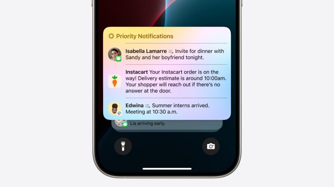 Apple menggulung pemberitahuan prioritas saat Intelijen Apple meluas ke UE