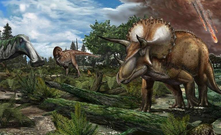 Rekonstruksi Maastrichtian Akhir (~ 66 juta tahun yang lalu) Palaeoenvironment