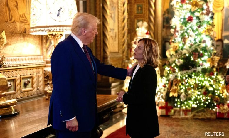 Will Meloni Magic Bekerja di Donald Trump Saat Tarif To Loom Over Europe