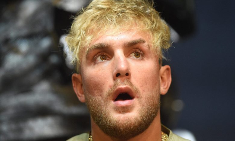 Jake Paul di Tyron Woodley Los Angeles Press Conference