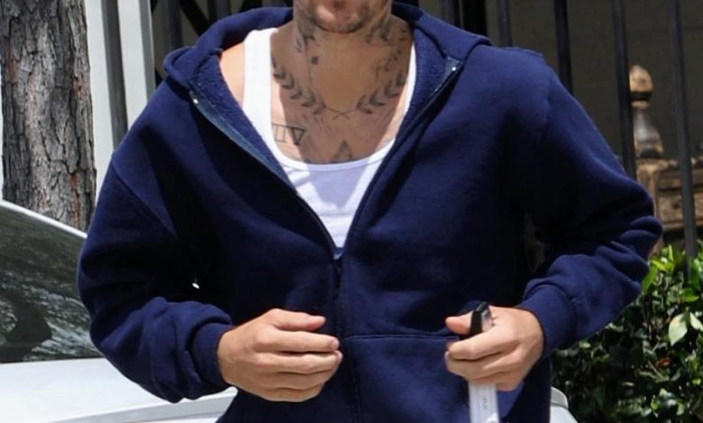 Justin Bieber terlihat sarapan di Great White