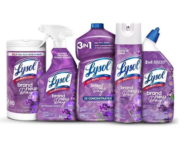 Produk Lysol Lavender