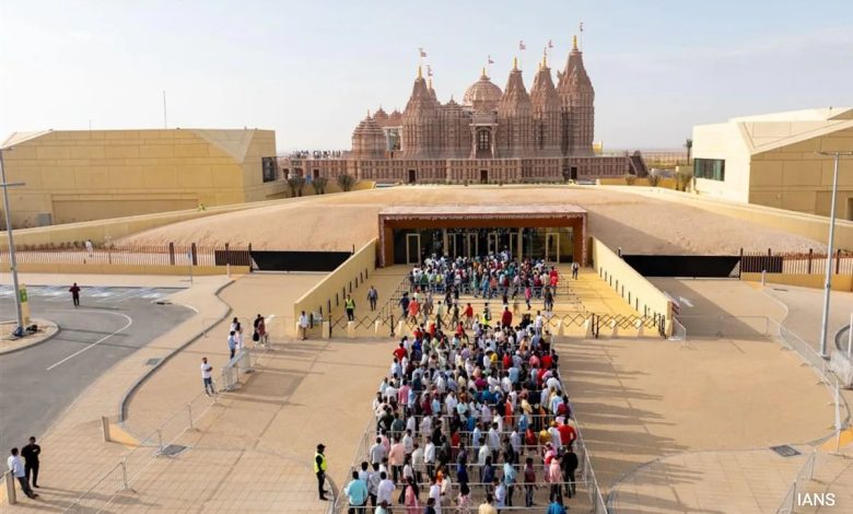 Kuil Hindu di Abu Dhabi merayakan Ram Navami dengan perayaan besar