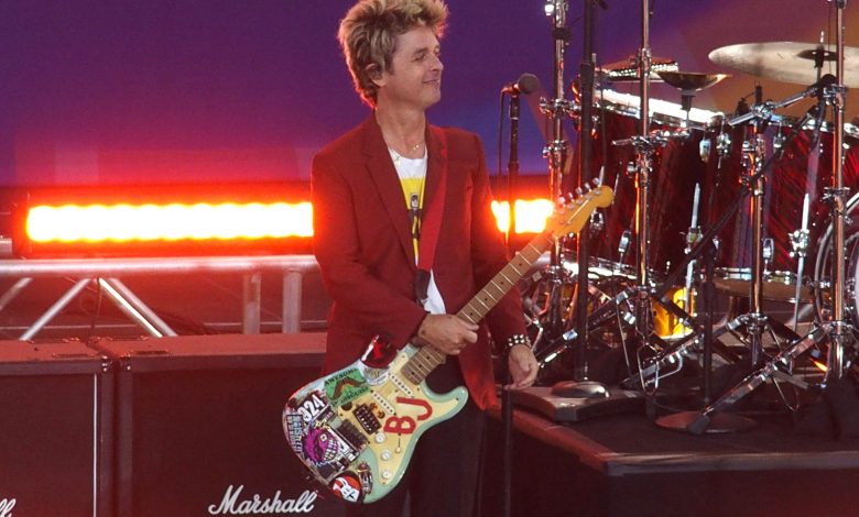 Green Day tampil di Seri Konser Good Morning America ABC di Central Park.