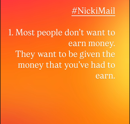 Posting cerita IG Nicki Minaj
