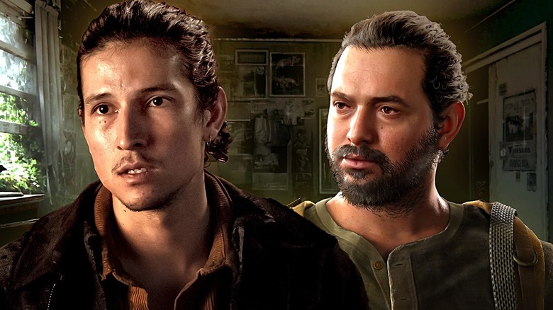 Danny Ramirez sebagai Manny Alvarez di The Last of Us Season 2 dan Alejandro Edda sebagai The Voice of Manny in the Last of Us: Bagian II